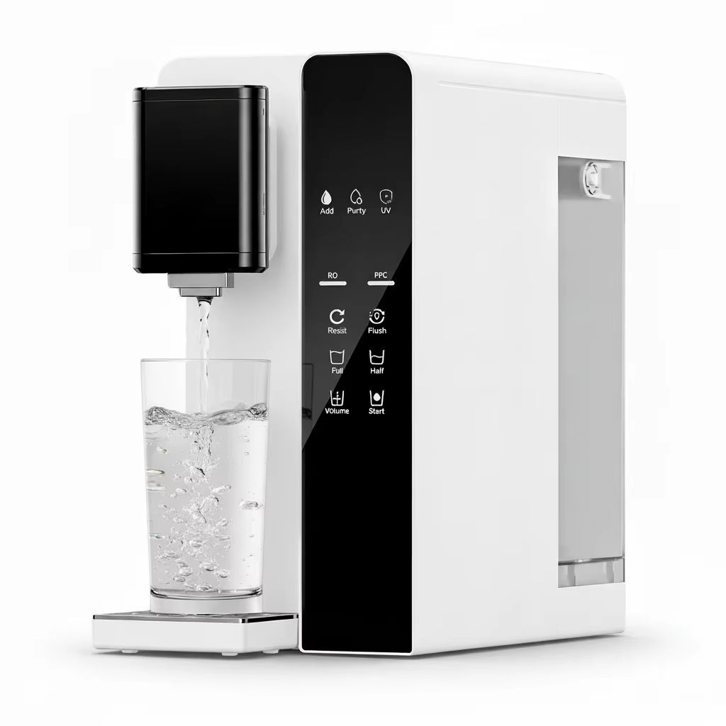 Countertop reverse osmosis system